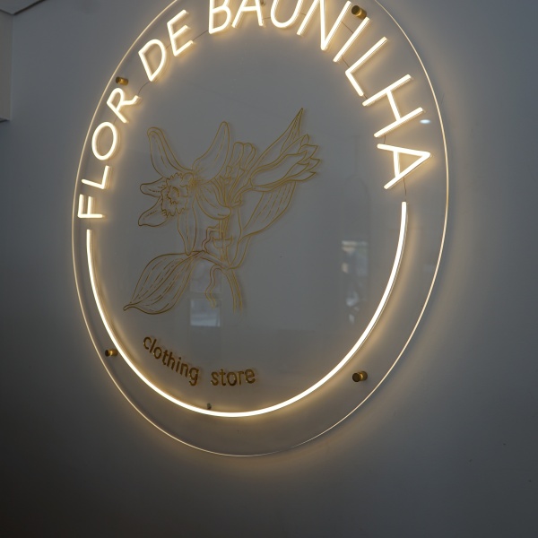 Logotipo Flor de Baunilha
